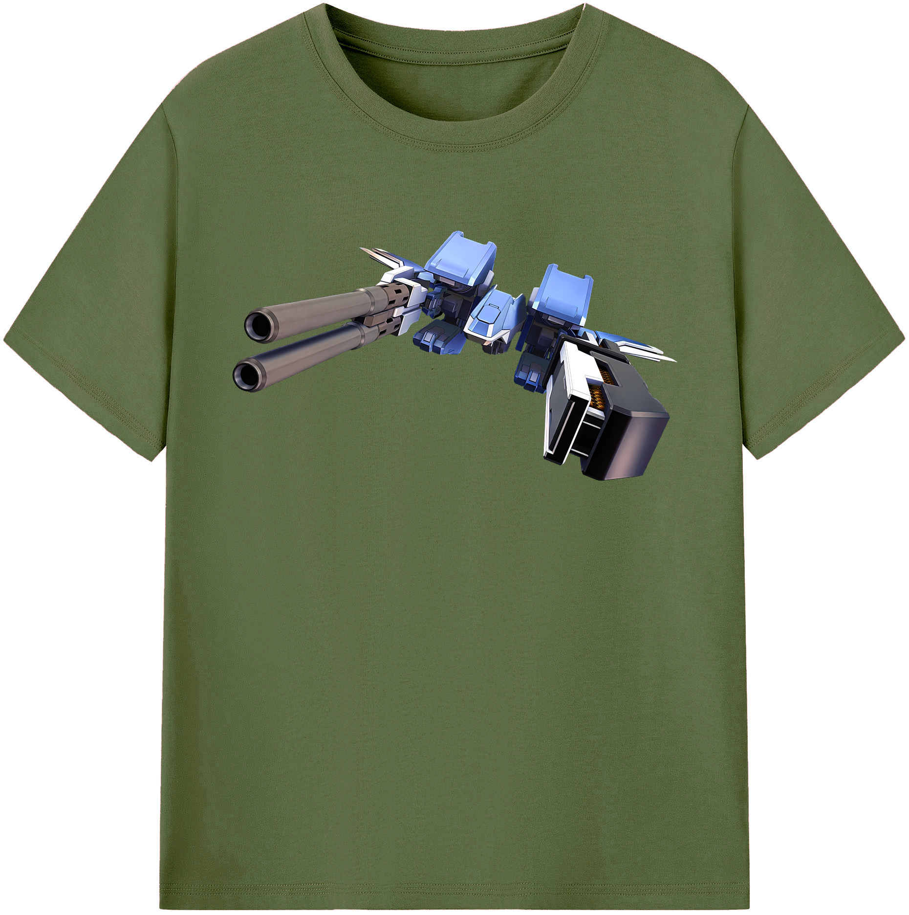 （画像用） 機動戦士ガンダム Mobile Suit Gundam 綿100％半袖Tシャツ（フロントプリント）